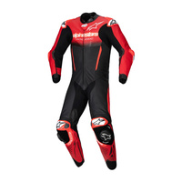 Alpinestars 1 Piece Suit GPR7 Leather Black Mid Red 