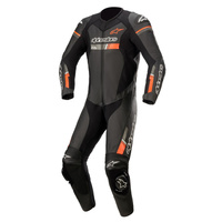 Alpinestars 1 Piece Suit GP Force Black Fluro Red 
