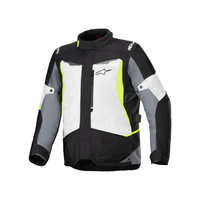 Alpinestars Jacket ST1 Waterproof Ice-Grey Black Fluro Yellow 