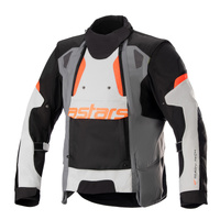 Alpinestars Jacket Halo Drystar ADV Dark Grey Ice Grey Black 