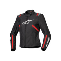 Alpinestars Jacket Womens T SPS V2 WP Black White Fluro Red 