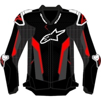Alpinestars Jacket T GP Air Black Fluro Red 