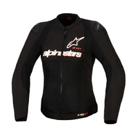 Alpinestars Jacket Womens SMX Air Black White Red/Fluro 