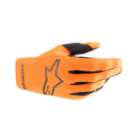 Alpinestars Gloves Youth Radar Hot Orange Black 