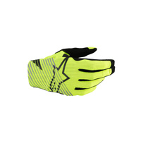 Alpinestars Gloves Radar Pro Fluro Yellow 