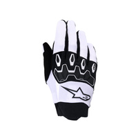 Alpinestars Gloves Full Bore V2 Light Grey Black 