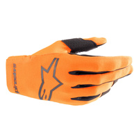 Alpinestars Gloves Radar Hot Orange Black 