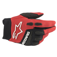 Alpinestars Gloves Full Bore Bright Red Black 