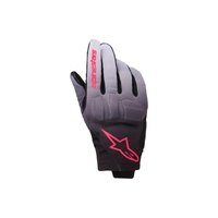 Alpinestars Gloves Womens Reef V2 Grey Black Fluro Pink 