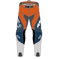 Alpinestars Pants Pro Dura Navy Hot Orange White 