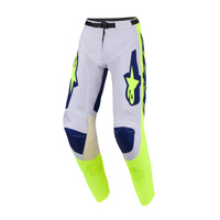 Alpinestars Pants Racer Air Riway Light Grey Fluro Yellow Blue 