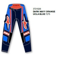 Alpinestars Pants Techstar Nomur Dark Navy Orange Ucla Blue 