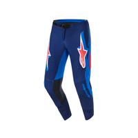 Alpinestars Pants Supertech Vista Dark Navy Hot Coral Cobalt 