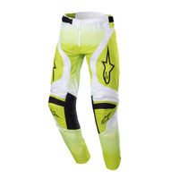Alpinestars Pants Youth Racer Push Yellow Fluro White 