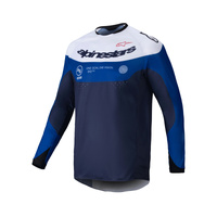 Alpinestars Jersey Pro Dura Navy Bright Blue White 
