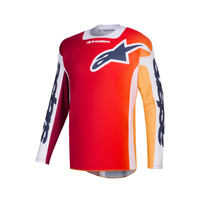 Alpinestars Jersey Racer Portl Red Light Grey Dark Grey 