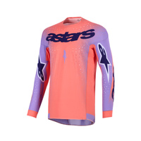 Alpinestars Jersey Supertech Scenz Hot Coral Purple 