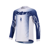 Alpinestars Jersey Supertech Scenz Light Grey Dark Blue 