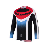 Alpinestars Jersey Techstar Knif Black White Red 