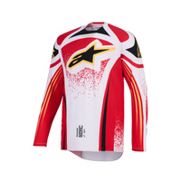 Alpinestars Jersey Techstar Nomur Light Grey Red Black 