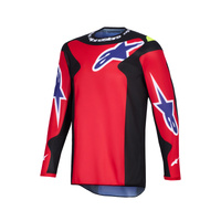 Alpinestars Jersey Fluid Grid Red Black Purple 