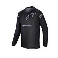 Alpinestars Jersey Youth Racer Graphite Black Grey 