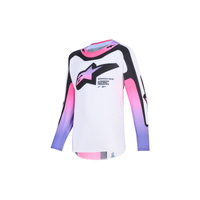 Alpinestars Jersey Youth Supertech Vista White Purple Black 