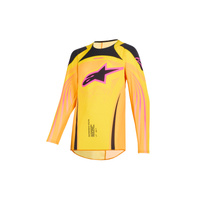 Alpinestars Jersey Youth Supertech Nomur Orange Yellow Pink 