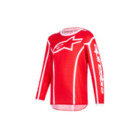 Alpinestars Jersey Youth Fluid Apex Red White 