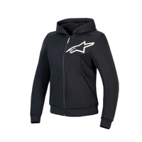 Alpinestars Hoody Womens Chrome V2 Sport Black White 