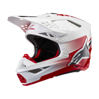 Alpinestars Helmet Supertech SM10 Unite Red White Gloss 