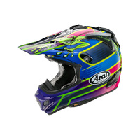 ARAI VX-PRO 4 Barcia Frog (793) Blue/Pink/Green Helmet
