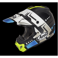 ARAI VX-PRO 4 Combat (0220) Black/White/Blue Helmet