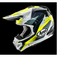 ARAI VX-PRO 4 Resolute Fluro Yellow Helmet