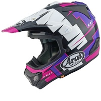 Arai Helmet MX-V Evo Battle Purple