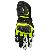 ARGON Mission Gloves Black White Yellow