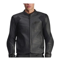 Alpinestars Jacket Caliber V2 Leather Black/Black 