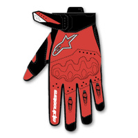 Alpinestars Gloves MX27 Megawatt V2 Air Bright Red Black 