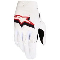 Alpinestars Gloves 2027 Supertech MX White Black Fire Red 
