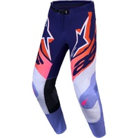 Alpinestars Pants 2027 Supertech Dyna Light Violet Deep Purple Pink Fluo 
