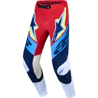 Alpinestars Pants 2027 Supertech Dyna Fire Red White Navy Blue 