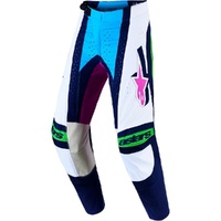 Alpinestars Pants 2027 Techstar Maven White Blithe Blue Green Fluo 