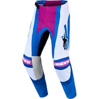 Alpinestars Pants 2027 Techstar Maven White Hot Coral Blithe Blue 
