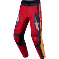 Alpinestars Pants 2027 Racer Hunt Fire Red Graystone Hot Coral 