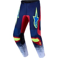 Alpinestars Pants 2027 Fluid Drag Blue Navy Fire Red White 