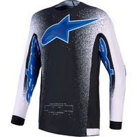 Alpinestars Jersey 2027 Supertech Hiten AFD Black Light Lilac Blithe Blue 