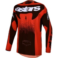 Alpinestars Jersey 2027 Techstar Swan Cardinal Red Black White 