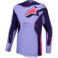 Alpinestars Jersey 2027 Racer Air Hunt Light Violet Deep Purple Pink Fluo 