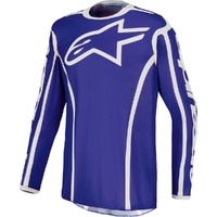 Alpinestars Jersey 2027 Fluid Apex V2 Deep Blue White 