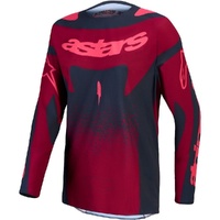 Alpinestars Jersey 2027 Ladies Techstar Swan Crimson Dark Gray Rouge Red 